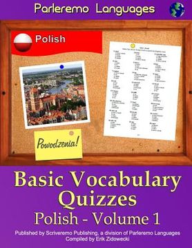 portada Parleremo Languages Basic Vocabulary Quizzes Polish - Volume 1 (in Polaco)