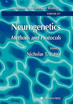 portada neurogenetics: methods and protocols (en Inglés)