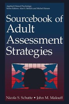 portada Sourcebook of Adult Assessment Strategies (en Inglés)