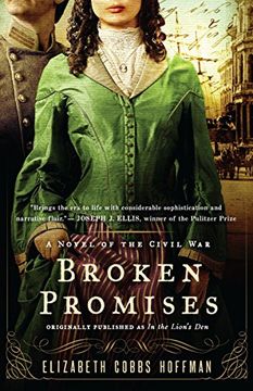 portada Broken Promises: A Novel of the Civil war (en Inglés)