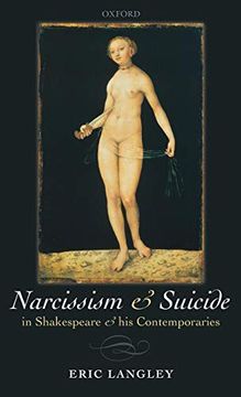 portada Narcissism and Suicide in Shakespeare and his Contemporaries 