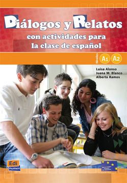 portada Diálogos Y Relatos A1/A2 Libro + CD: Con Actividades Para La Clase de Español (in Spanish)