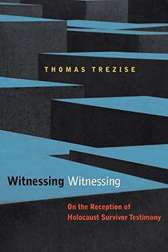 portada Witnessing Witnessing: On the Reception of Holocaust Survivor Testimony (in English)