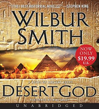 portada Desert God: A Novel of Ancient Egypt