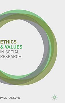 portada Ethics and Values in Social Research (en Inglés)