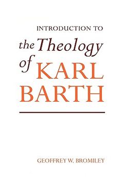 portada introduction to the theology of karl barth