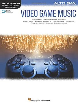 portada Video Game Music for Alto Sax: Instrumental Play-Along Series 