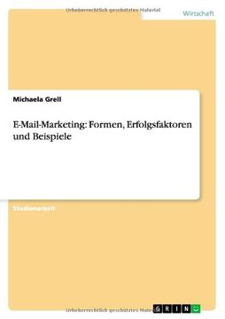 portada E-Mail-Marketing: Formen, Erfolgsfaktoren und Beispiele