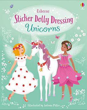 portada Sticker Dolly Dressing Unicorns (en Inglés)