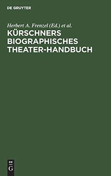 portada Kürschners Biographisches Theater-Handbuch (en Alemán)