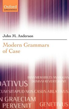 portada Modern Grammars of Case (en Inglés)