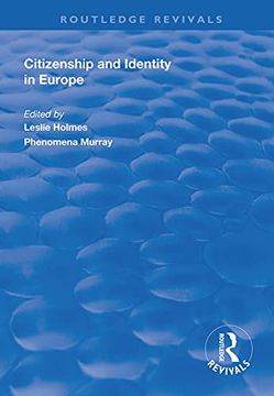 portada Citizenship and Identity in Europe (en Inglés)
