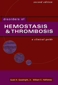 portada Disorders of Hemostasis & Thrombosis: A Clinical Guide (in English)