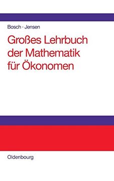 portada Grosses Lehrbuch der Mathematik fur Okonomen (in German)