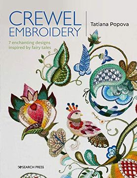 portada Crewel Embroidery: 7 Enchanting Designs Inspired by Fairy Tales (en Inglés)