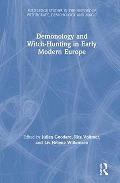 portada Demonology and Witch-Hunting in Early Modern Europe (Routledge Studies in the History of Witchcraft, Demonology and Magic) (in English)