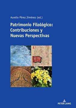 portada Patrimonio Filológico: Contribuciones Y Nuevas Perspectivas
