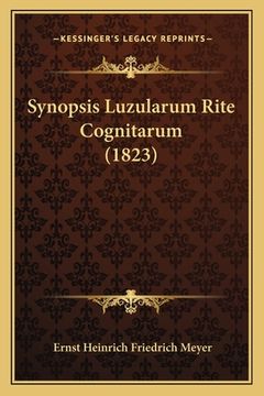 portada Synopsis Luzularum Rite Cognitarum (1823) (en Latin)