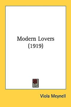 portada modern lovers (1919) (en Inglés)