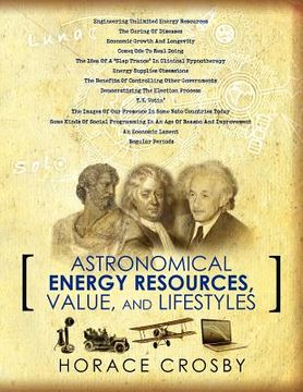 portada astronomical energy resources, value, and lifestyles (en Inglés)