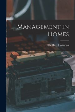 portada Management in Homes (en Inglés)