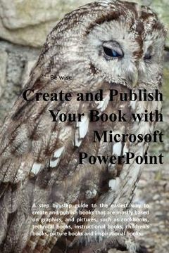 portada create and publish your book with microsoft powerpoint
