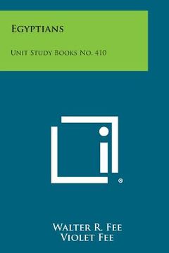 portada Egyptians: Unit Study Books No. 410 (en Inglés)