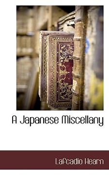 portada a japanese miscellany (in English)