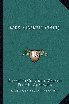 portada mrs. gaskell (1911) (en Inglés)