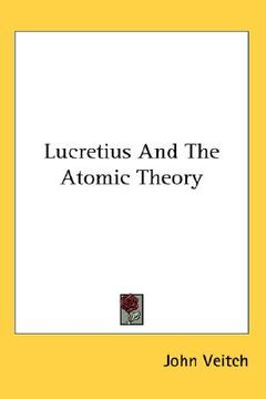 portada lucretius and the atomic theory