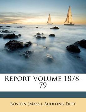 portada report volume 1878-79 (en Inglés)