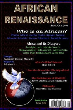 portada africa renaissance (europe) (in English)