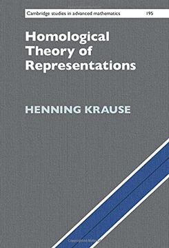 portada Homological Theory of Representations: 195 (Cambridge Studies in Advanced Mathematics, Series Number 195) (en Inglés)