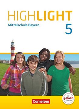 portada Highlight - Mittelschule Bayern / 5. Jahrgangsstufe - Schülerbuch: Festeinband