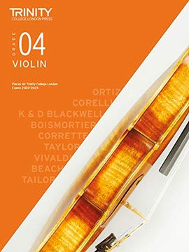 portada Trinity College London Violin Exam Pieces 2020-2023: Grade 4 