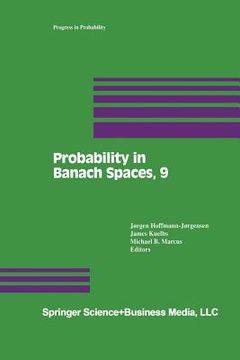 portada Probability in Banach Spaces, 9 (in English)