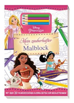 portada Disney Prinzessin: Mein Zauberhafter Malblock (in German)
