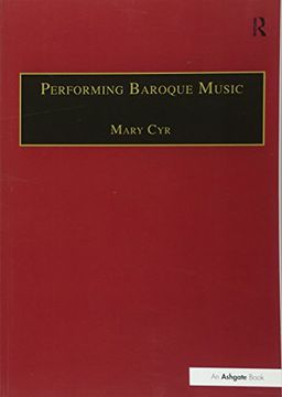 portada Performing Baroque Music (in English)