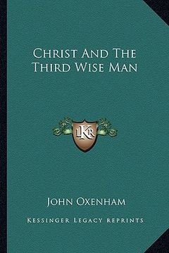 portada christ and the third wise man (en Inglés)