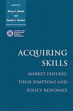 portada Acquiring Skills Paperback: Market Failures, Their Symptoms and Policy Responses (en Inglés)