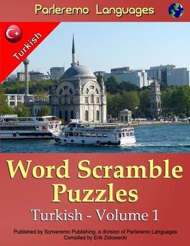 portada Parleremo Languages Word Scramble Puzzles Turkish - Volume 1 (in Turco)
