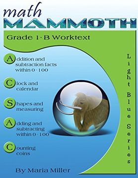 portada Math Mammoth Grade 1-B Worktext (in English)