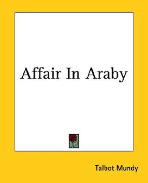 portada affair in araby (en Inglés)