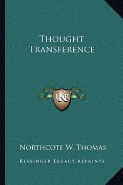portada thought transference (in English)