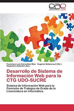 portada Desarrollo de Sistema de Información Web para la CTG UDO-SUCRE
