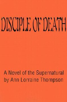 portada disciple of death: a novel of the supernatural
