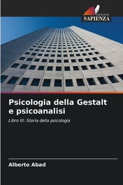 portada Psicologia della Gestalt e psicoanalisi (en Italiano)