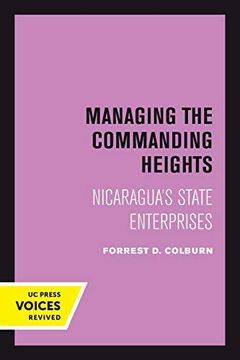 portada Managing the Commanding Heights: Nicaragua's State Enterprises (en Inglés)