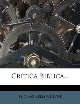 portada critica biblica... (en Inglés)