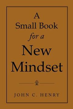 portada a small book for a new mindset (en Inglés)